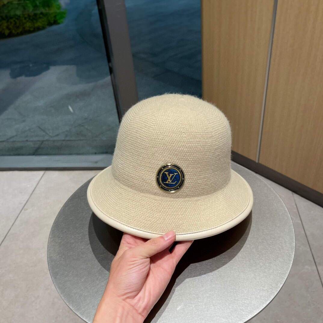 LV L60028 Louis Vuitton Hats Designer LV Cap Sun Hat Beige