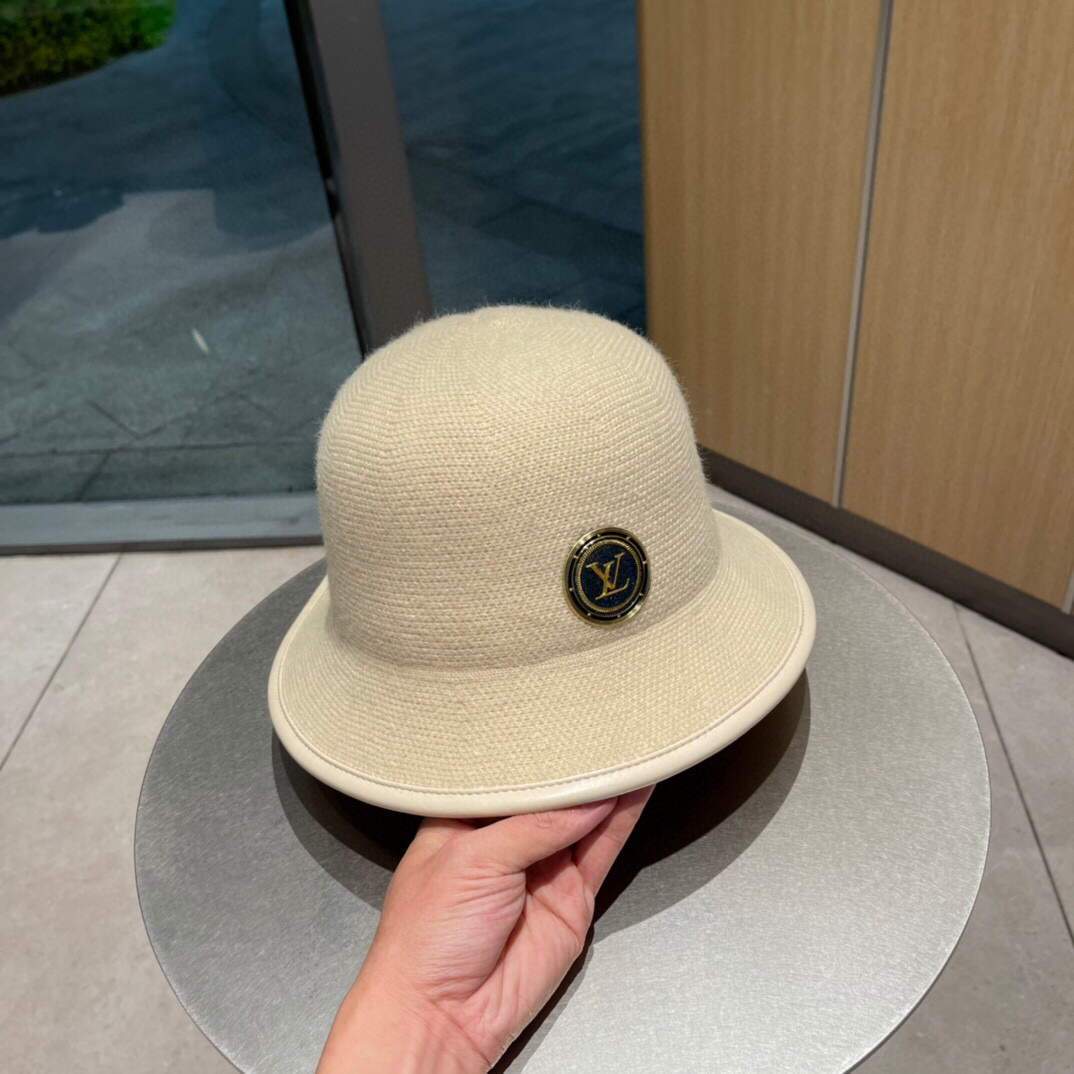 LV L60028 Louis Vuitton Hats Designer LV Cap Sun Hat Beige