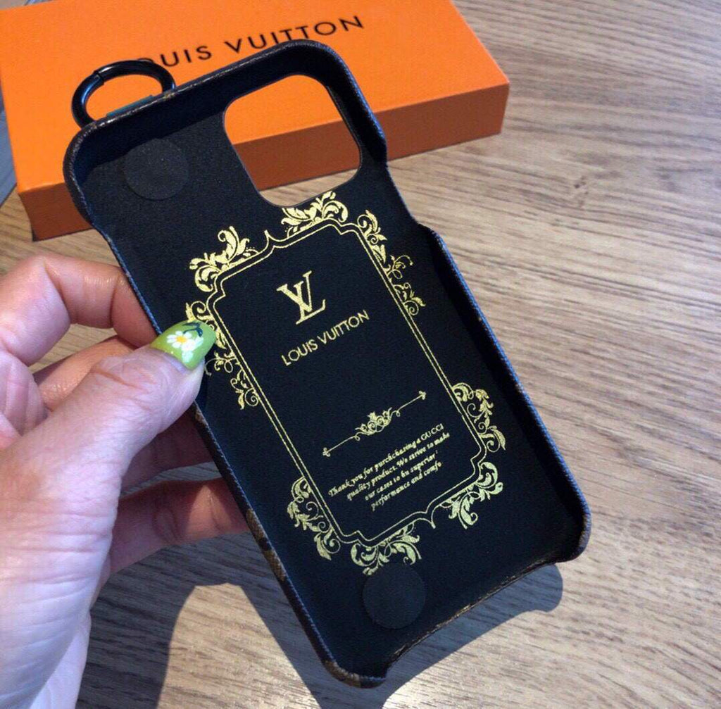 Louis Vuitton iPhone Leather Premium Deluxe Phone Case 10125