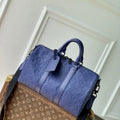 Louis Vuitton Keepall Bandouliere 35 Bag LV M11691 Blue
