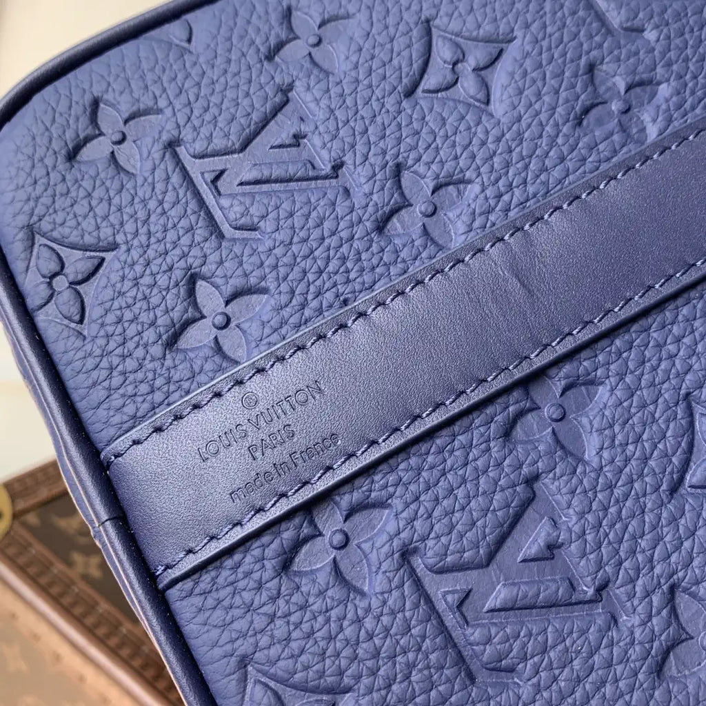 Louis Vuitton Keepall Bandouliere 35 Bag LV M11691 Blue