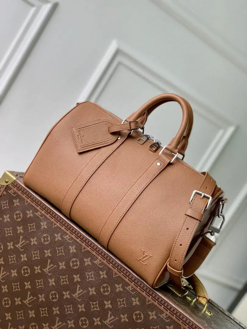 Louis Vuitton Keepall Bandouliere 35 Bag LV M25980 Brown
