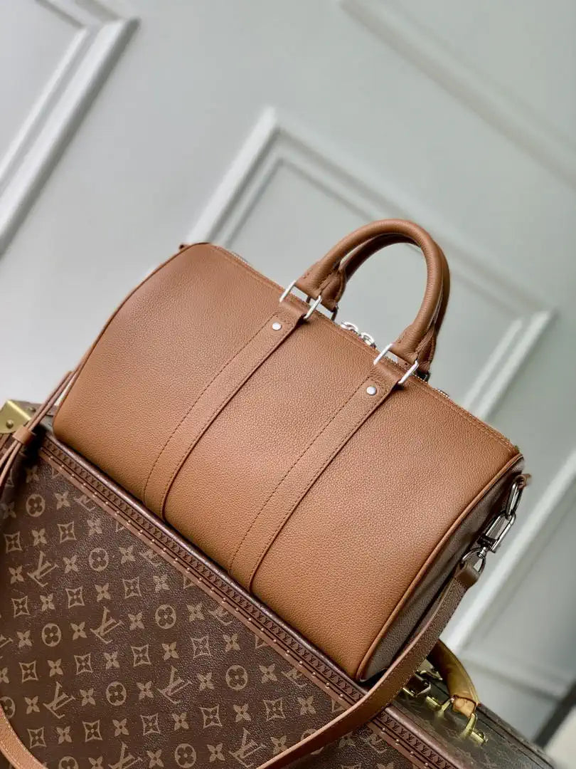 Louis Vuitton Keepall Bandouliere 35 Bag LV M25980 Brown