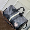 Louis Vuitton Keepall Bandouliere 50 Mon Monogram Bag LV P01950 Monogram Eclipse