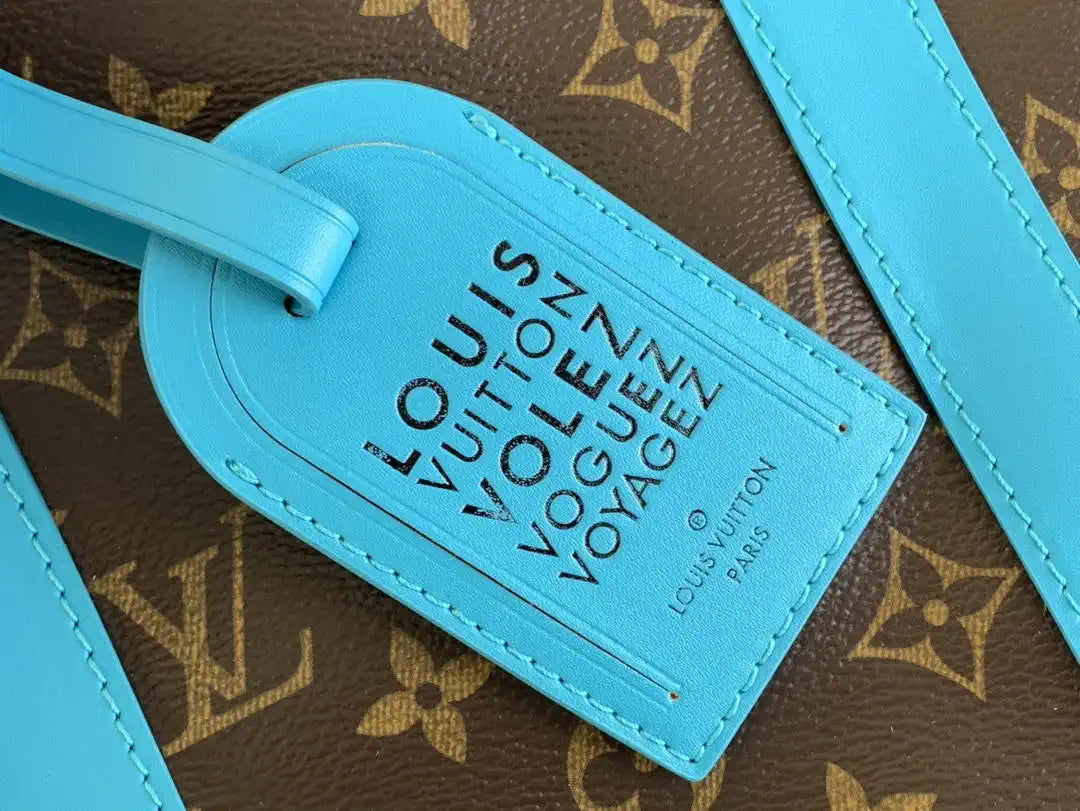 Louis Vuitton Keepall Bandouliere 50 Bag LV M12629 Monogram Light Blue