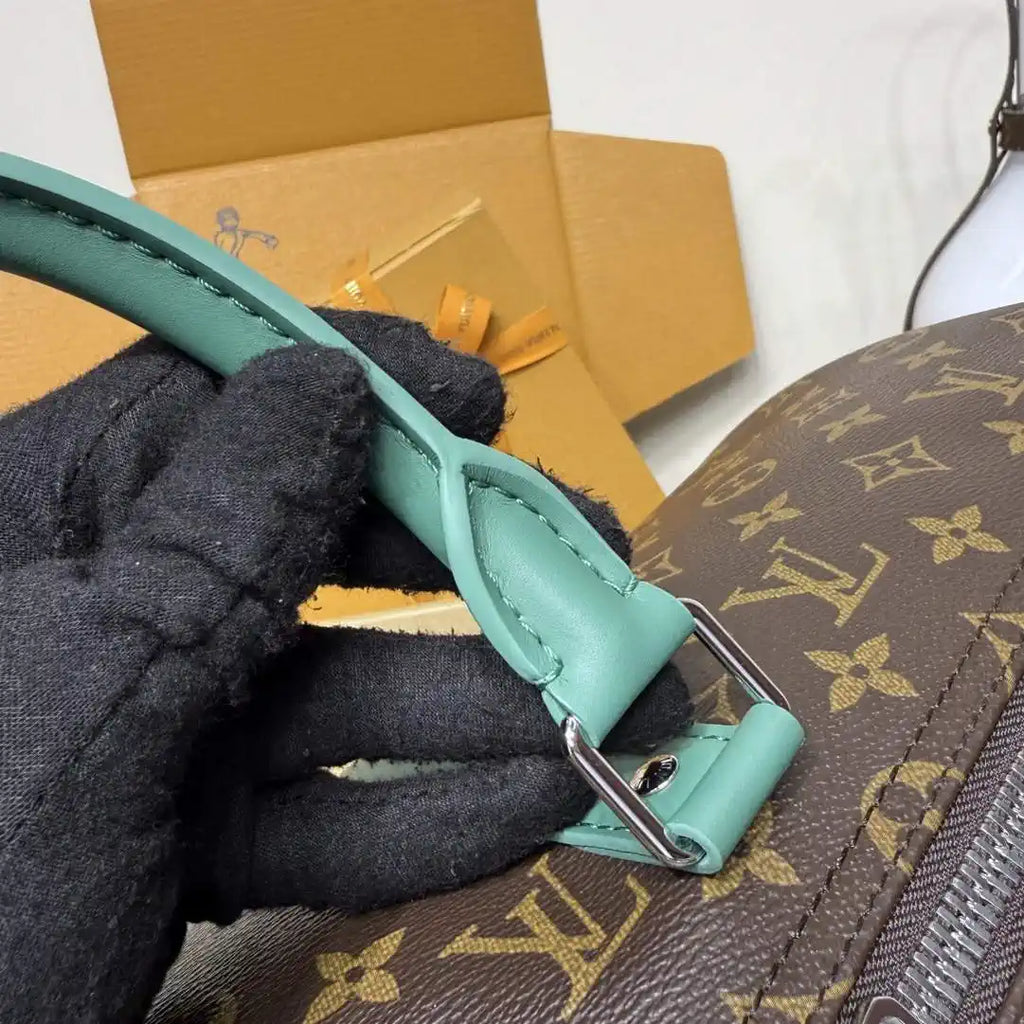 Louis Vuitton Keepall Bandouliere 50 Bag LV M12630 Monogram Green