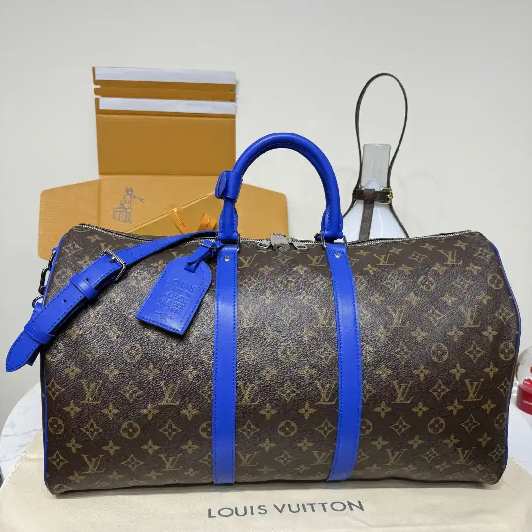 Louis Vuitton Keepall Bandouliere 50 Bag LV M12633 Monogram