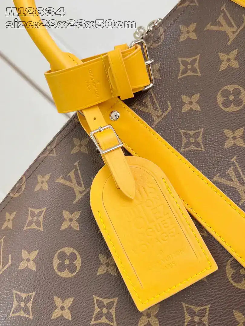 Louis Vuitton Keepall Bandouliere 50 Bag LV M12634 Monogram Yellow