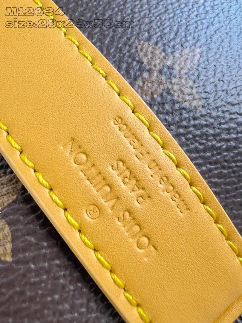 Louis Vuitton Keepall Bandouliere 50 Bag LV M12634 Monogram Yellow