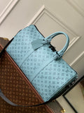 Louis Vuitton Keepall Bandouliere 50 Bag LV M14842 Ligth Blue