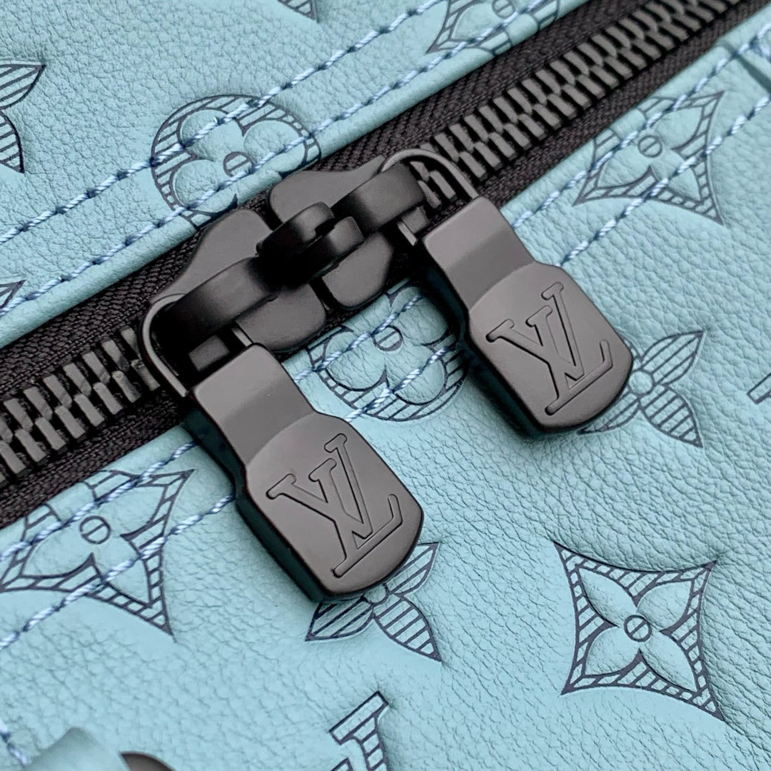 Louis Vuitton Keepall Bandouliere 50 Bag LV M14842 Ligth Blue