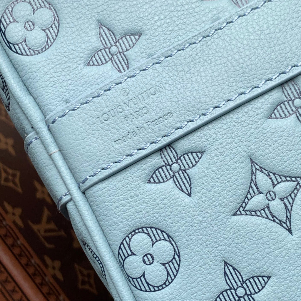 Louis Vuitton Keepall Bandouliere 50 Bag LV M14842 Ligth Blue