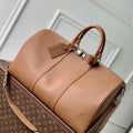 Louis Vuitton Keepall Bandouliere 50 Bag LV M26065 Brown