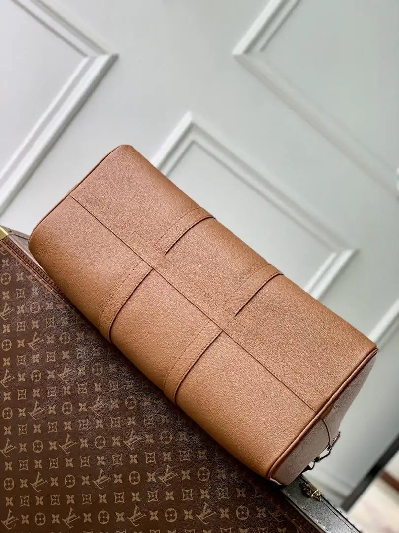 Louis Vuitton Keepall Bandouliere 50 Bag LV M26065 Brown