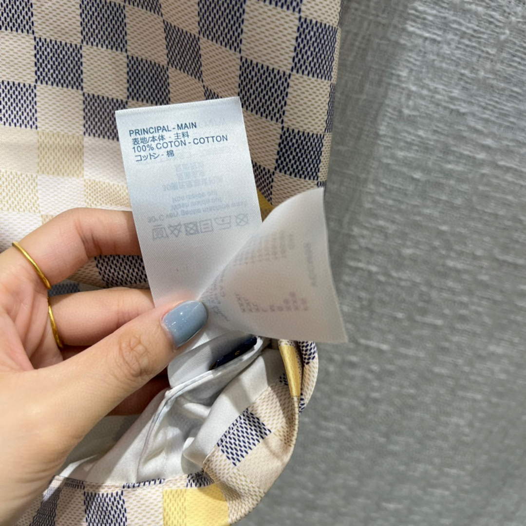 Louis Vuitton LV 1A9XPQ Pixel Damier T-shirt L88036