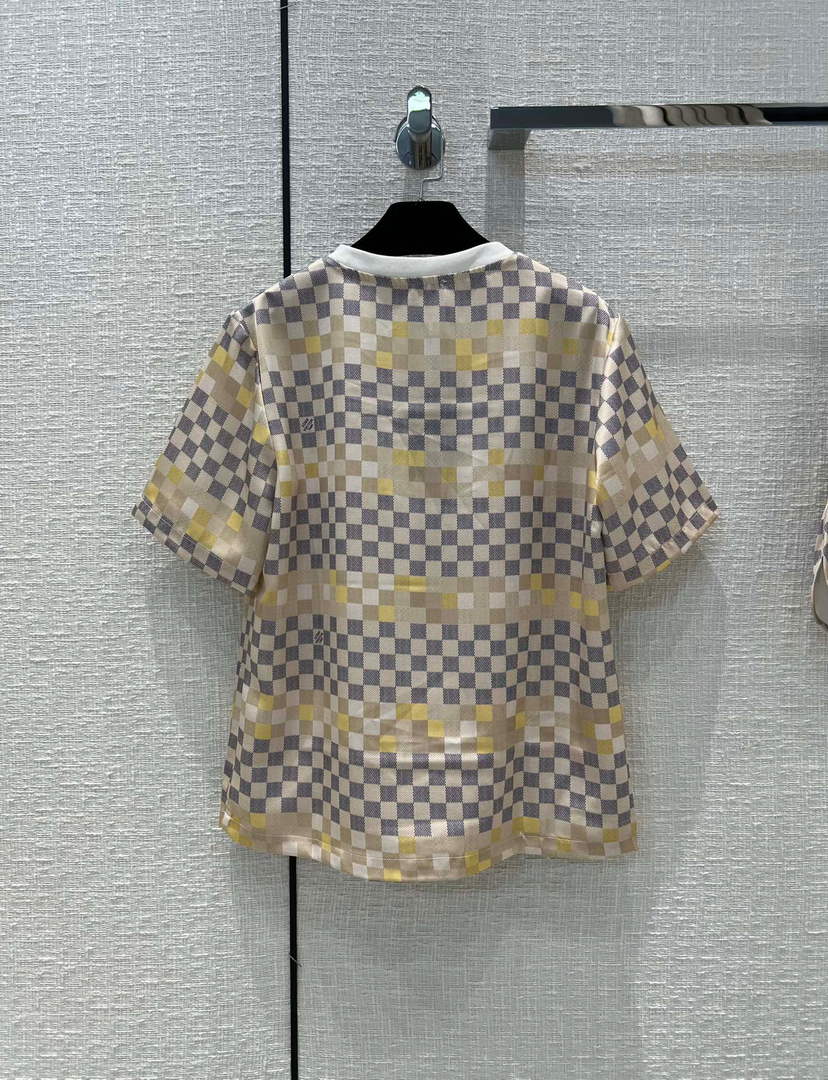 Louis Vuitton LV 1A9XPQ Pixel Damier T-shirt L88036
