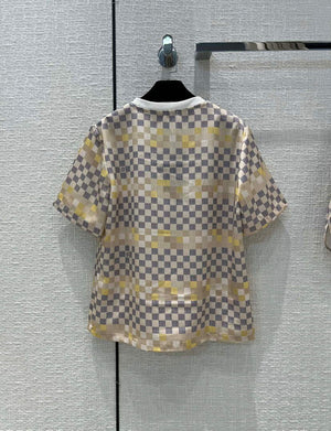 Louis Vuitton LV 1A9XPQ Pixel Damier T-shirt L88036 - 36 - View 8