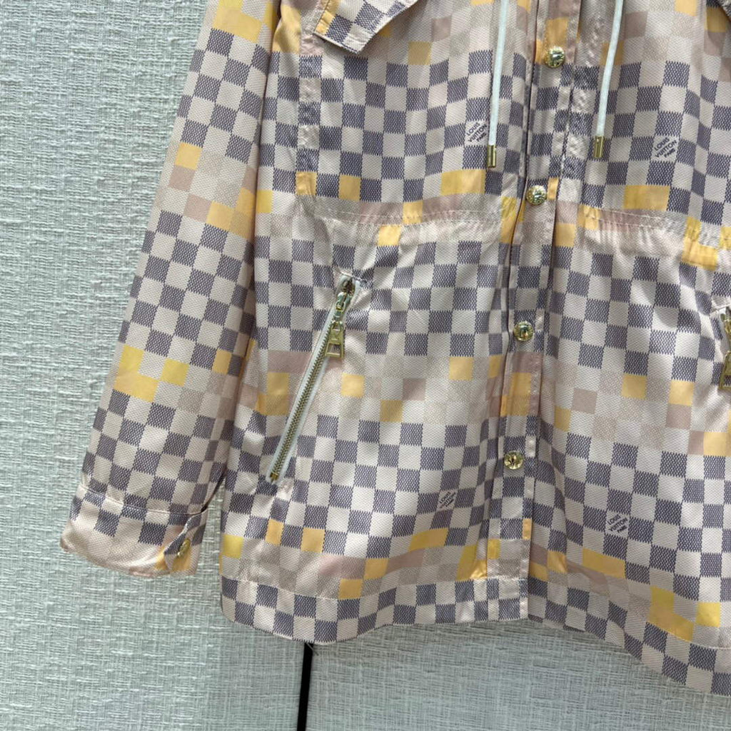 Louis Vuitton LV 1AA82V Pixel Damier Parka L88033