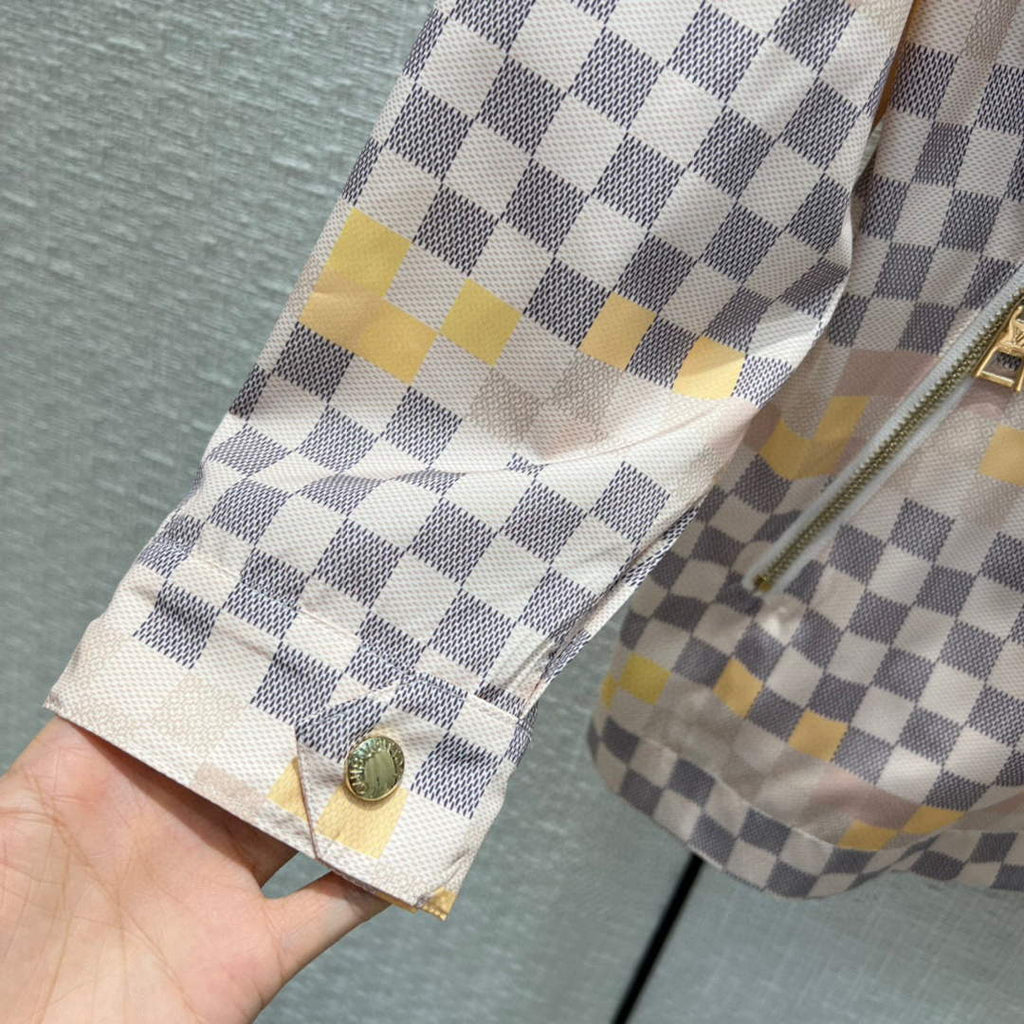 Louis Vuitton LV 1AA82V Pixel Damier Parka L88033