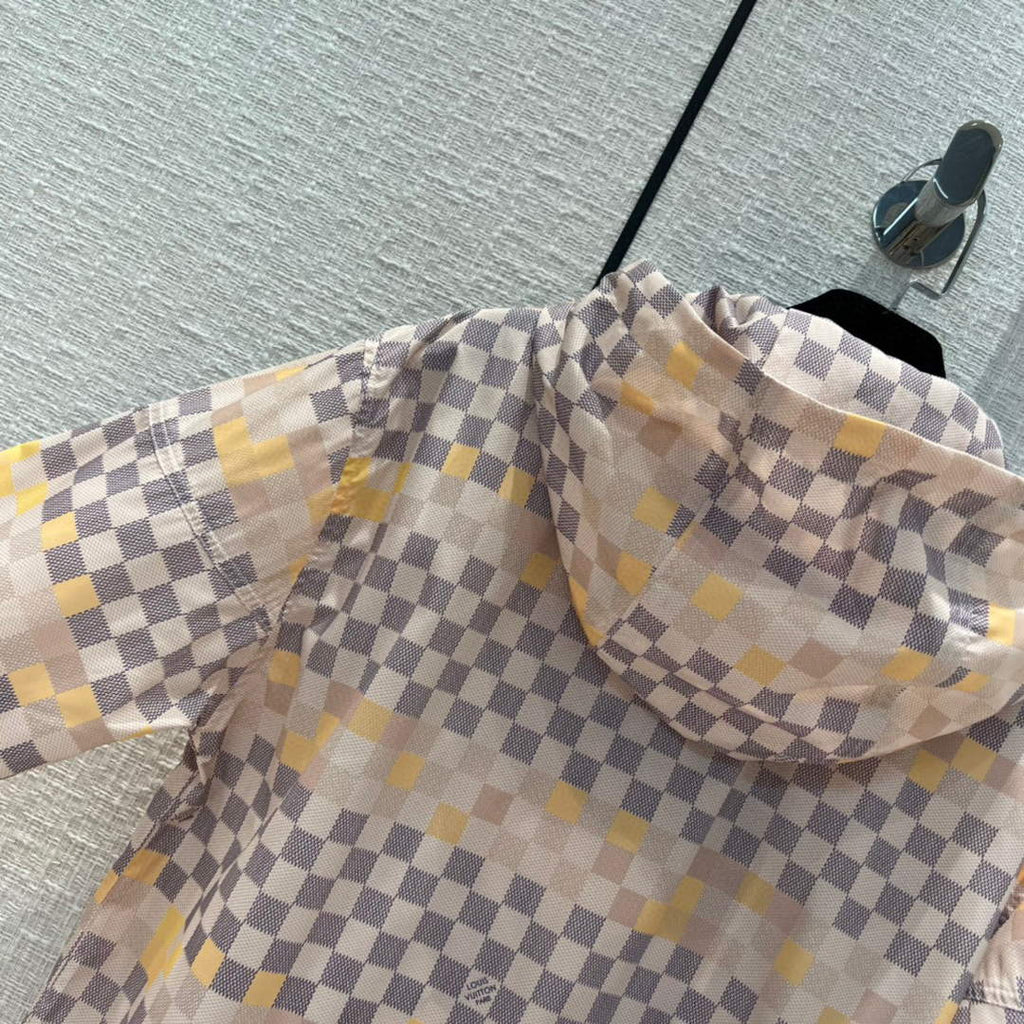 Louis Vuitton LV 1AA82V Pixel Damier Parka L88033