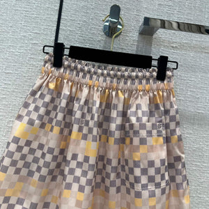 Louis Vuitton LV 1AA833 Pixel Damier Skirt L88035 - 36 - View 9