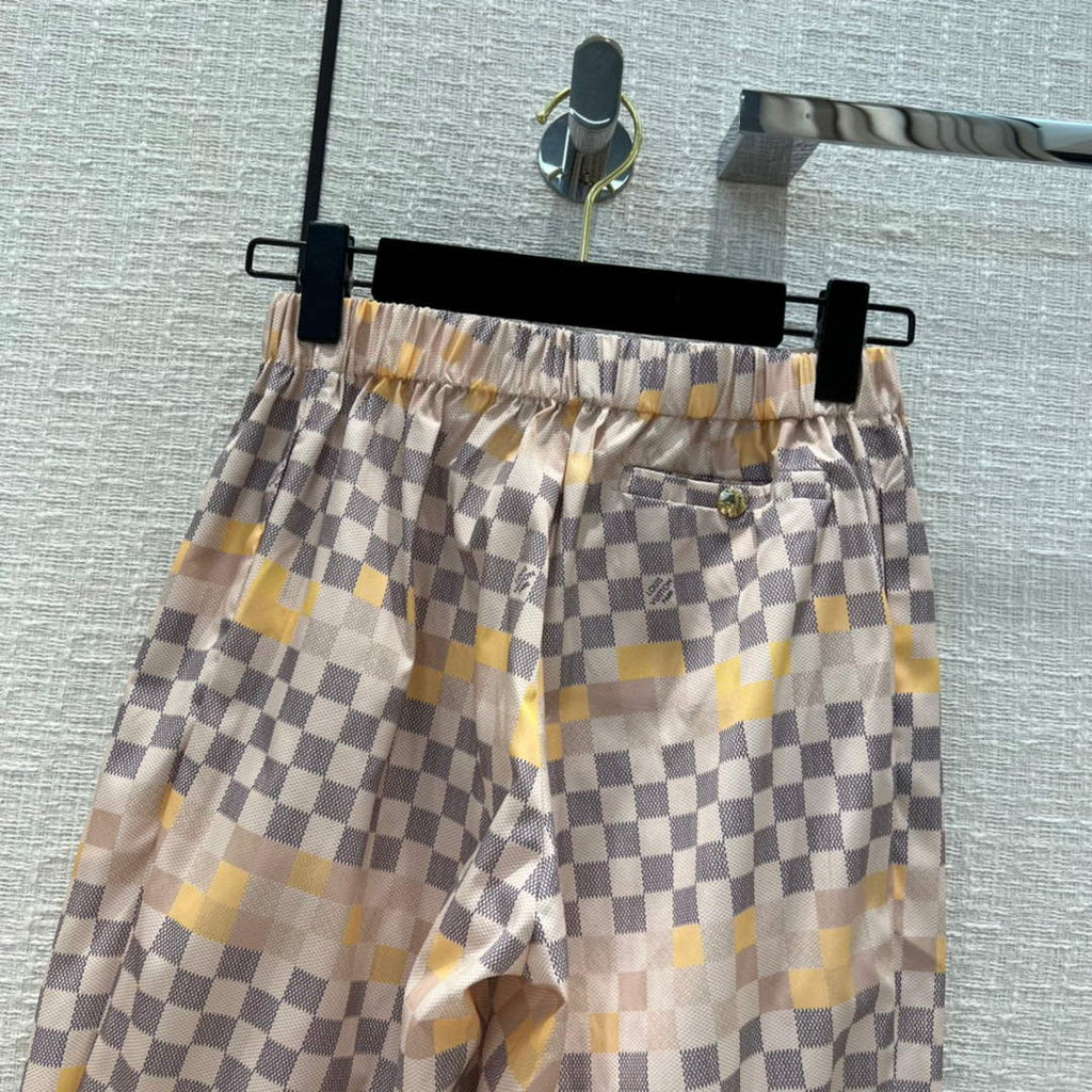 Louis Vuitton LV 1AA83B Pixel Damier Jogging Pants L88034