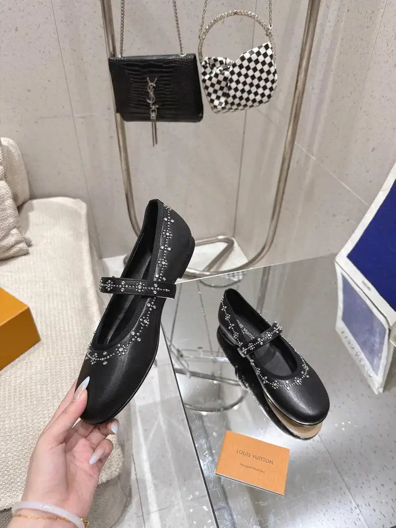 Louis Vuitton LV 1AIBWJ Romy Flat Ballerina Shoes L66310