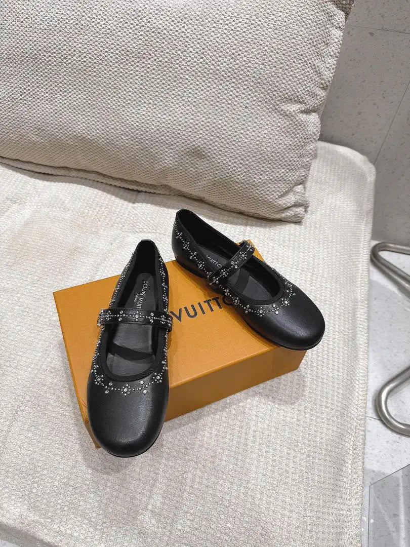 Louis Vuitton LV 1AIBWJ Romy Flat Ballerina Shoes L66310