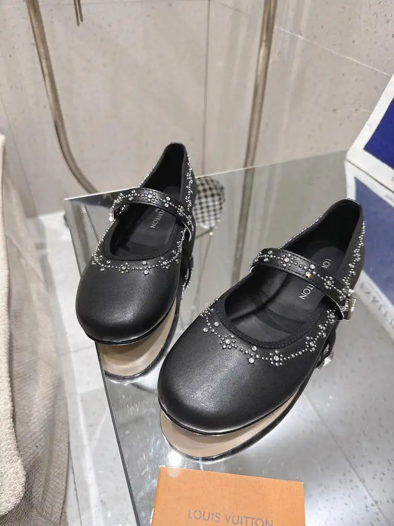 Louis Vuitton LV 1AIBWJ Romy Flat Ballerina Shoes L66310
