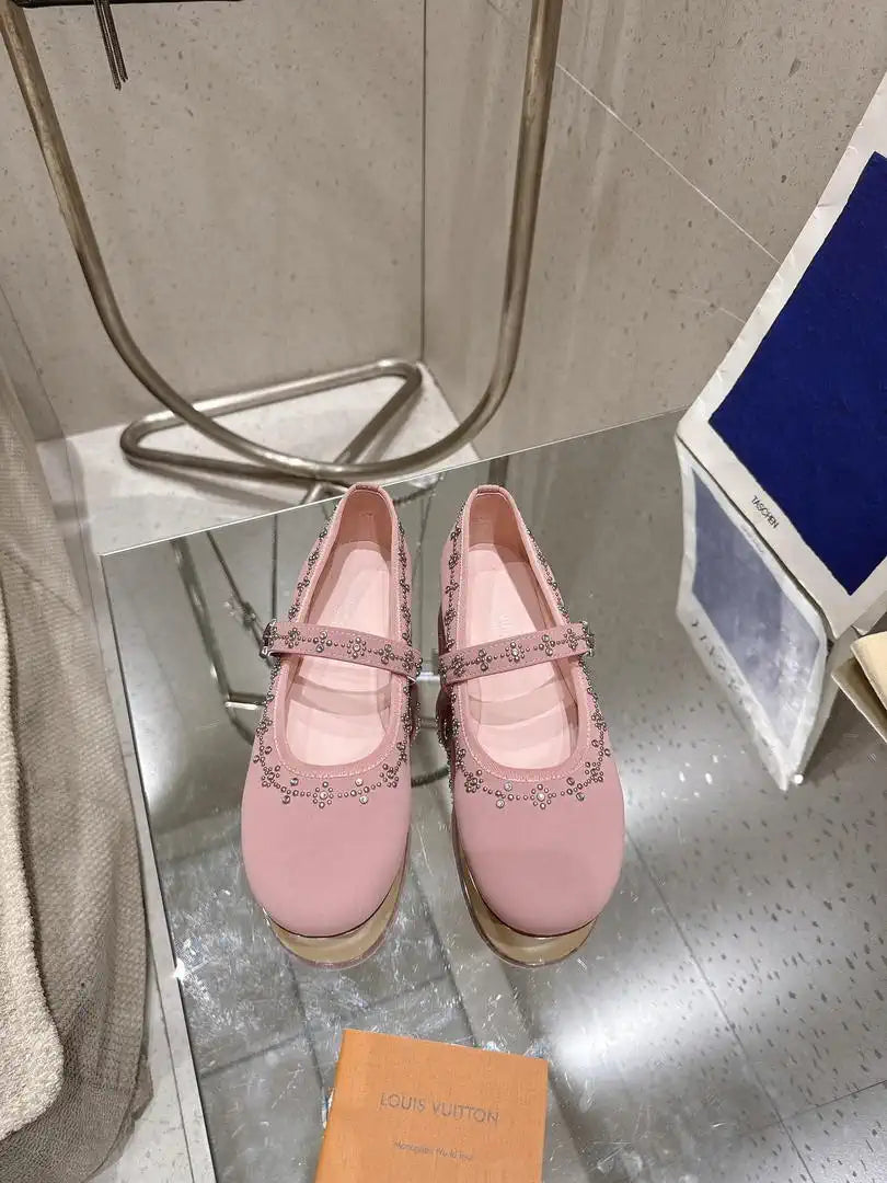 Louis Vuitton LV 1AIBWJ Romy Flat Ballerina Shoes L66311