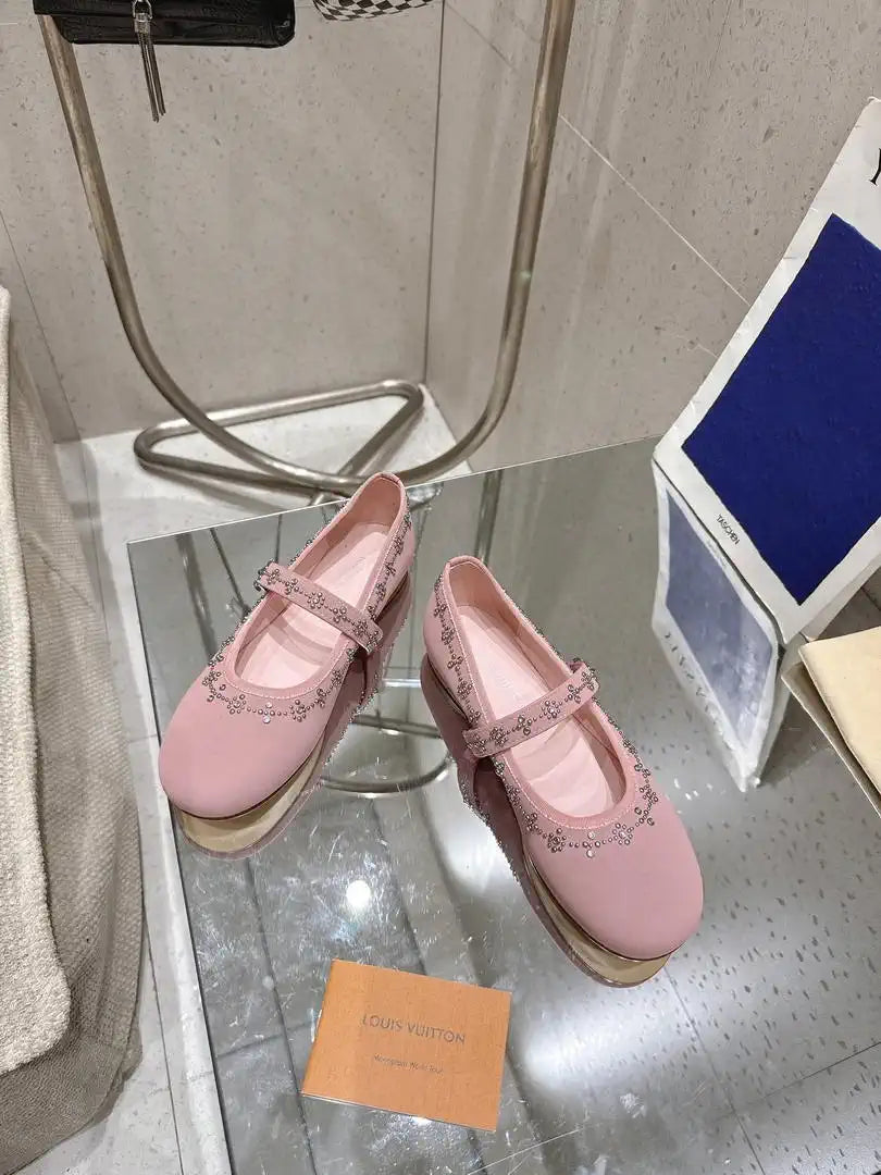 Louis Vuitton LV 1AIBWJ Romy Flat Ballerina Shoes L66311
