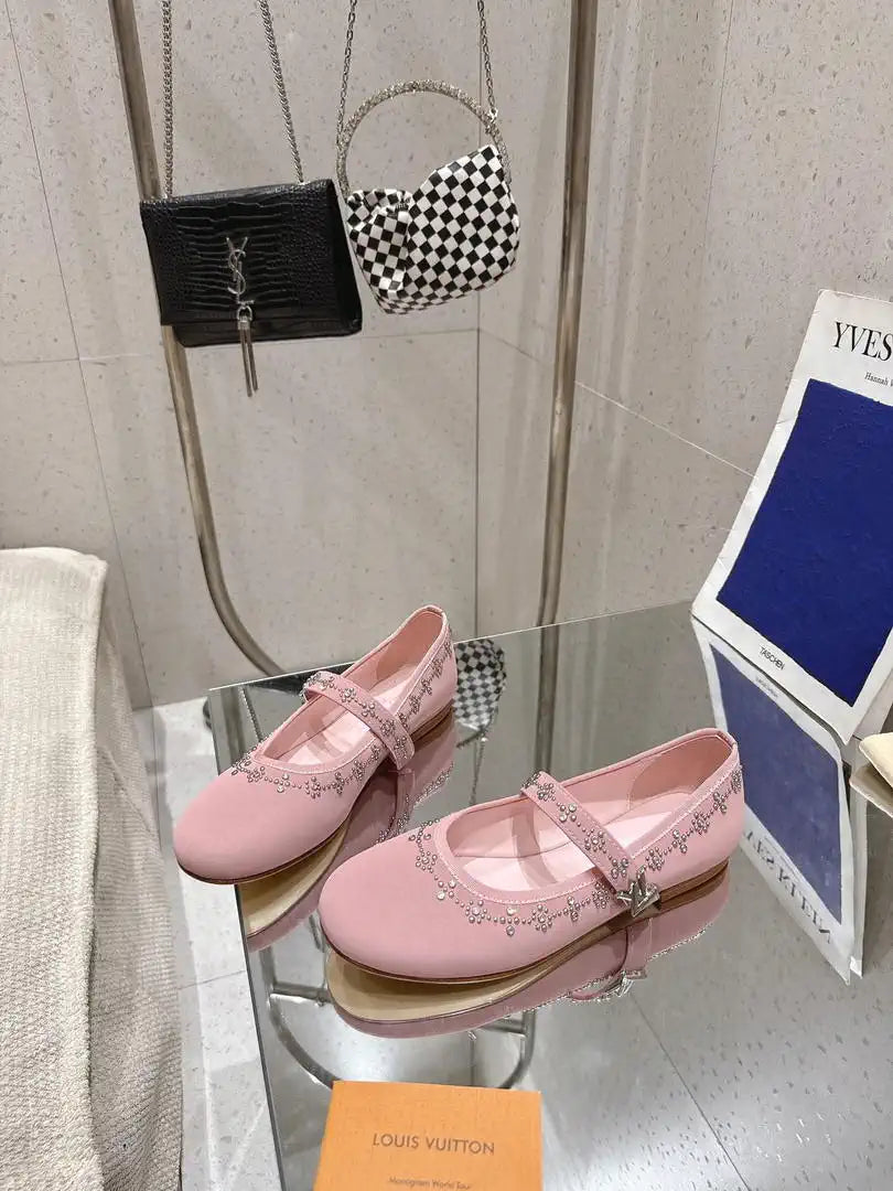 Louis Vuitton LV 1AIBWJ Romy Flat Ballerina Shoes L66311