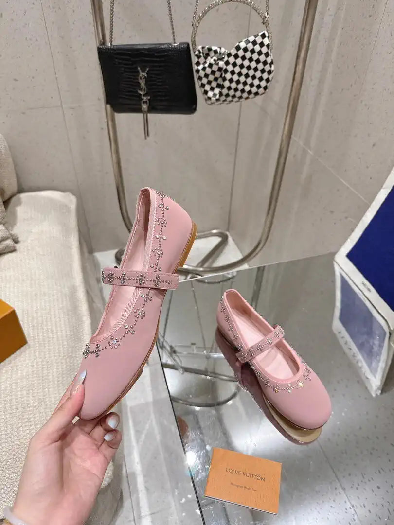 Louis Vuitton LV 1AIBWJ Romy Flat Ballerina Shoes L66311