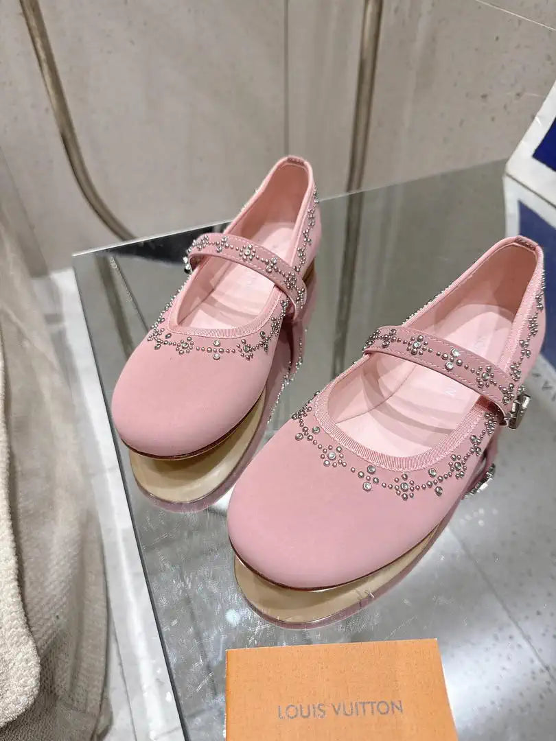 Louis Vuitton LV 1AIBWJ Romy Flat Ballerina Shoes L66311
