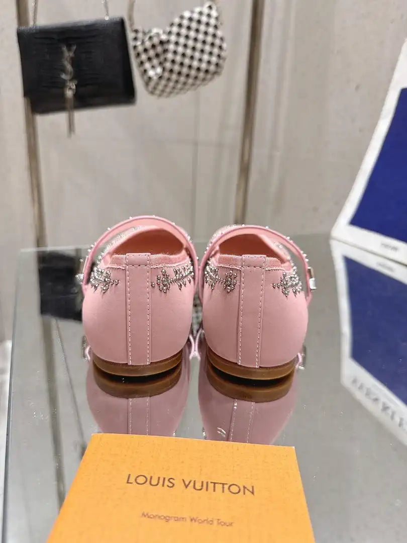 Louis Vuitton LV 1AIBWJ Romy Flat Ballerina Shoes L66311