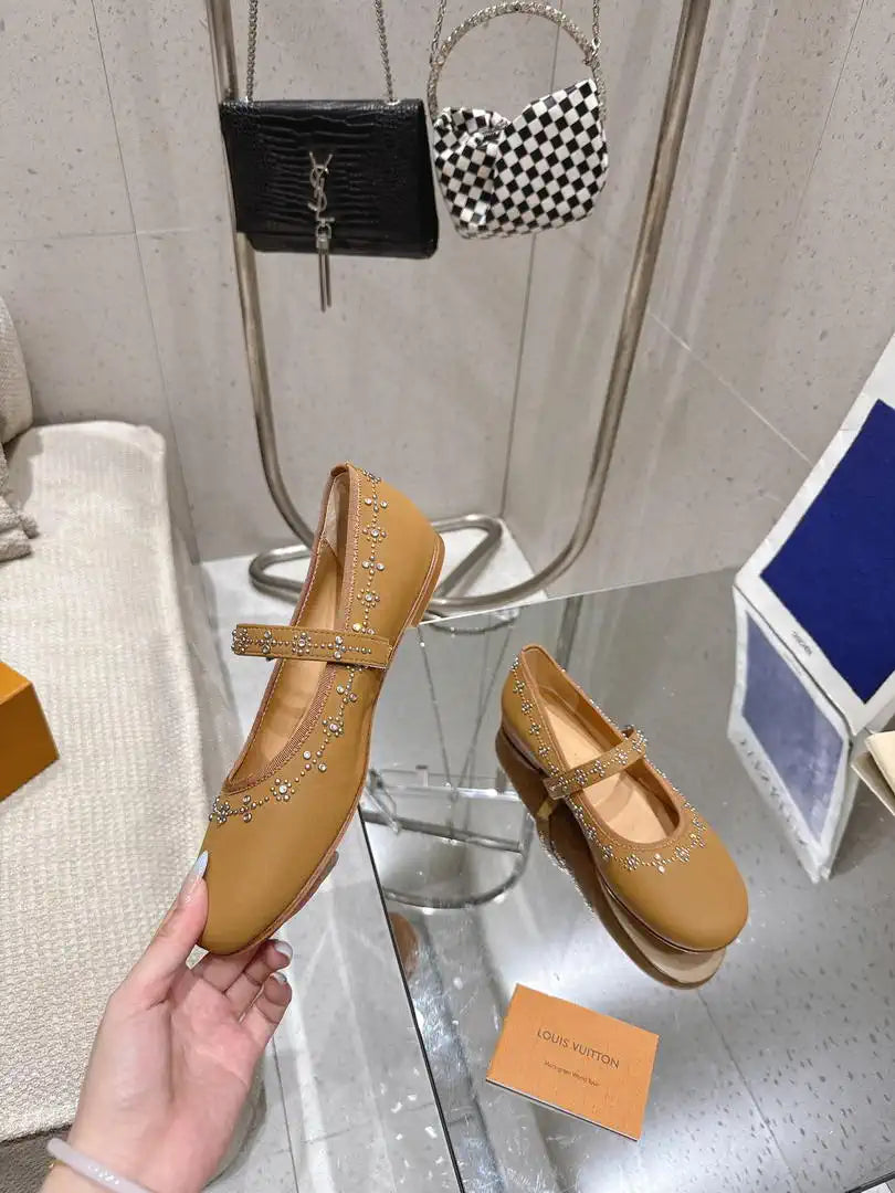 Louis Vuitton LV 1AIBWJ Romy Flat Ballerina Shoes L66312