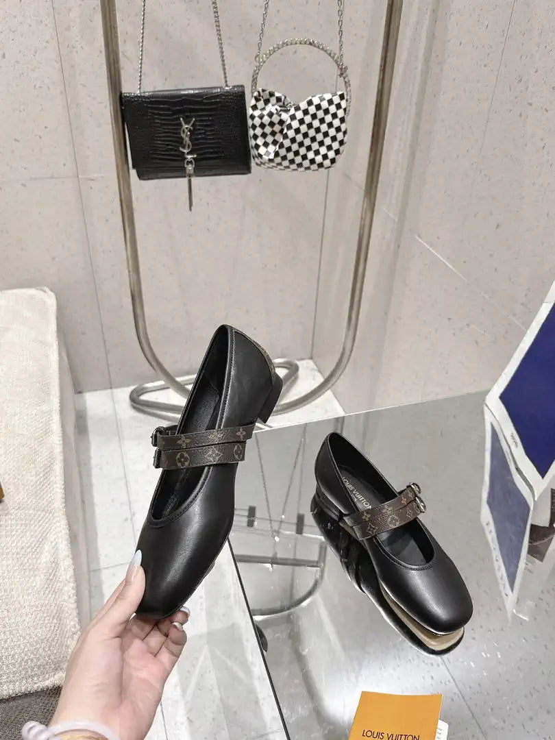 Louis Vuitton LV 1AIBWJ Romy Flat Ballerina Shoes L66313