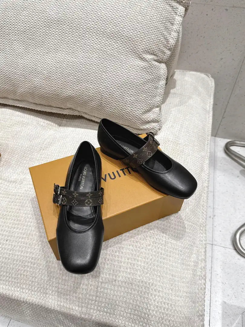 Louis Vuitton LV 1AIBWJ Romy Flat Ballerina Shoes L66313