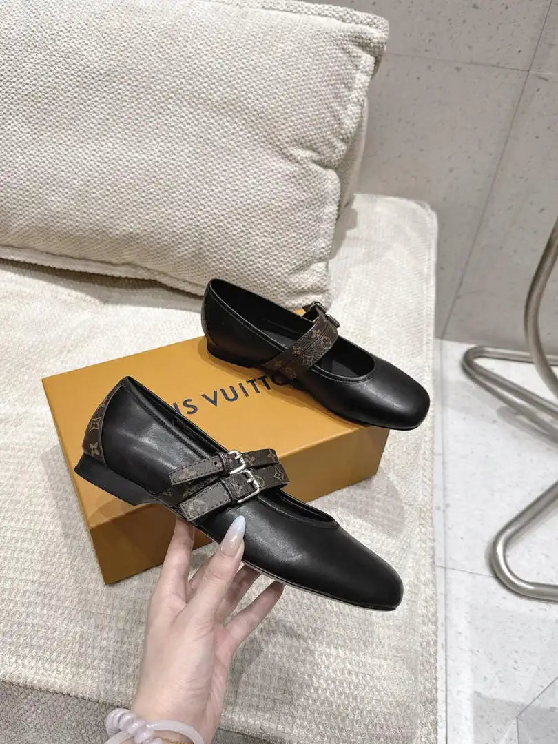 Louis Vuitton LV 1AIBWJ Romy Flat Ballerina Shoes L66313