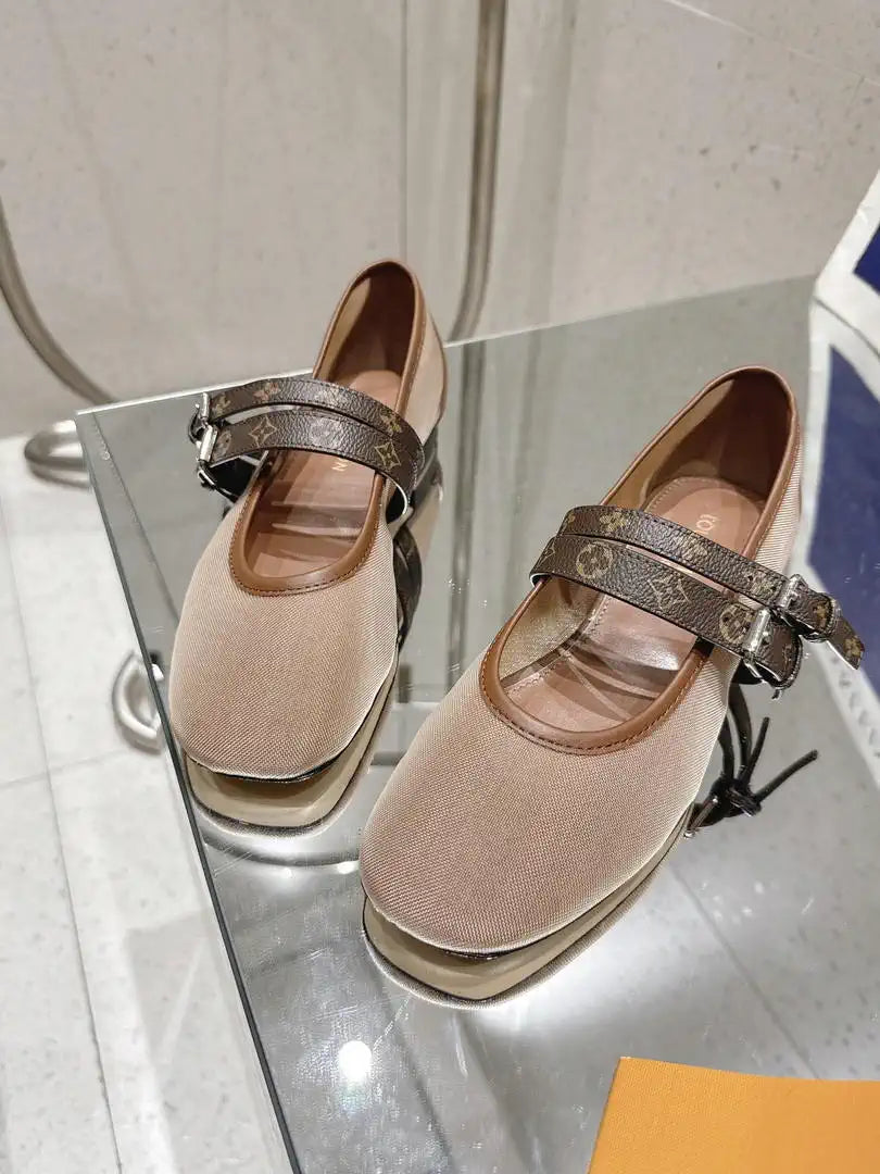 Louis Vuitton LV 1AIBWJ Romy Flat Ballerina Shoes L66314