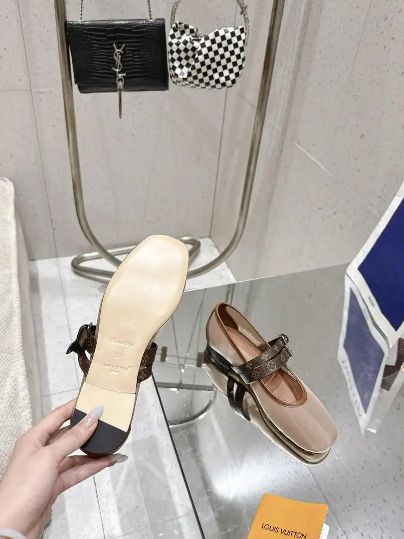Louis Vuitton LV 1AIBWJ Romy Flat Ballerina Shoes L66314