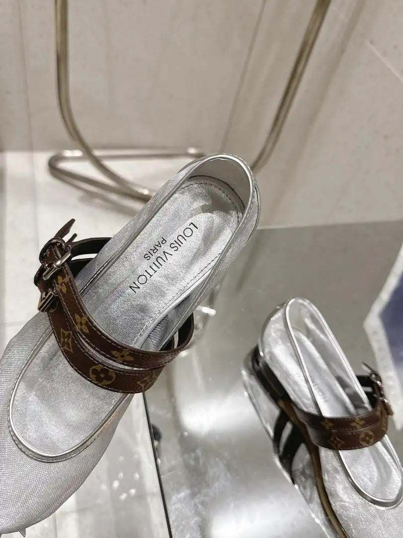 Louis Vuitton LV 1AIBWJ Romy Flat Ballerina Shoes L66317