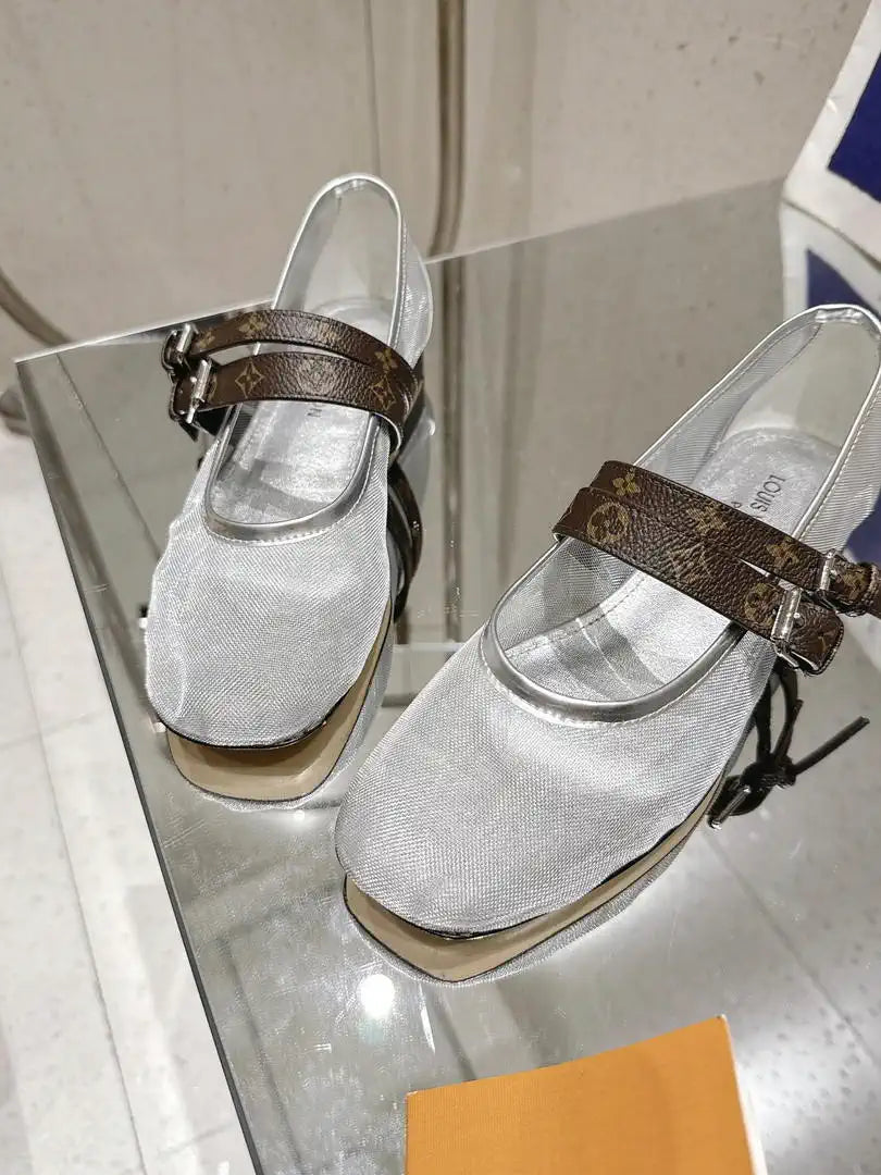 Louis Vuitton LV 1AIBWJ Romy Flat Ballerina Shoes L66317