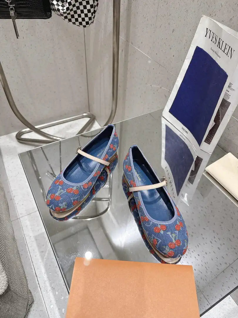 Louis Vuitton LV 1AIBWJ Romy Flat Ballerina Shoes L66318