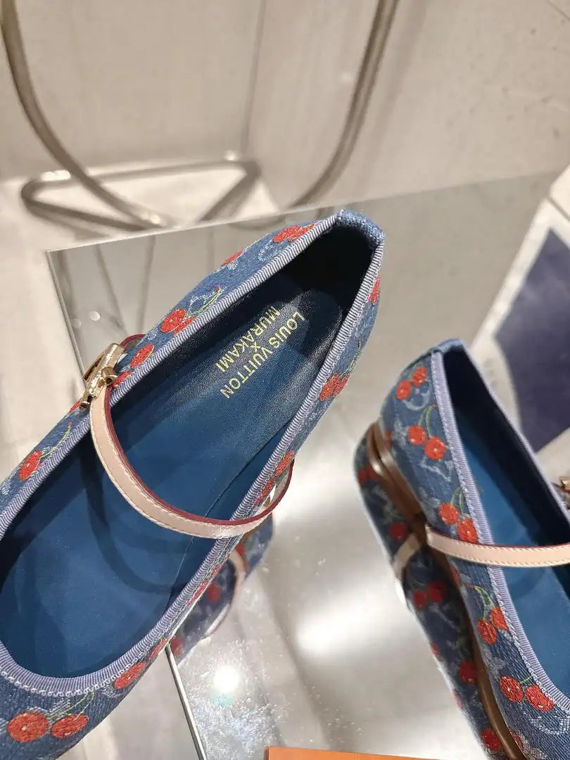 Louis Vuitton LV 1AIBWJ Romy Flat Ballerina Shoes L66318