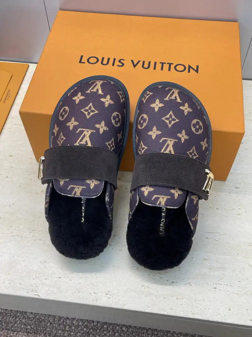 Louis Vuitton LV 1AITSE Cosy Comfort Clog Shoes L66331