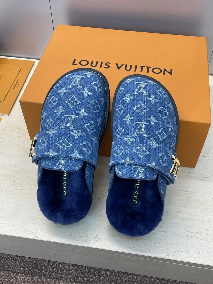 Louis Vuitton LV 1AITSE Cosy Comfort Clog Shoes L66335
