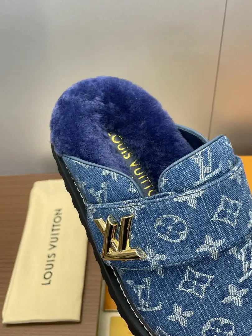 Louis Vuitton LV 1AITSE Cosy Comfort Clog Shoes L66335