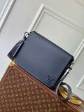 Louis Vuitton LV M11599 Takeoff Messenger MM Navy Blue