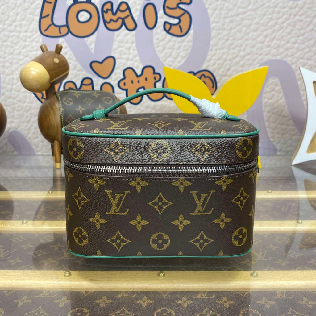 Louis Vuitton LV M12647 Nice Mini Vanity Case Monogram canvas Green